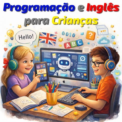Programação e Inglês para crianças